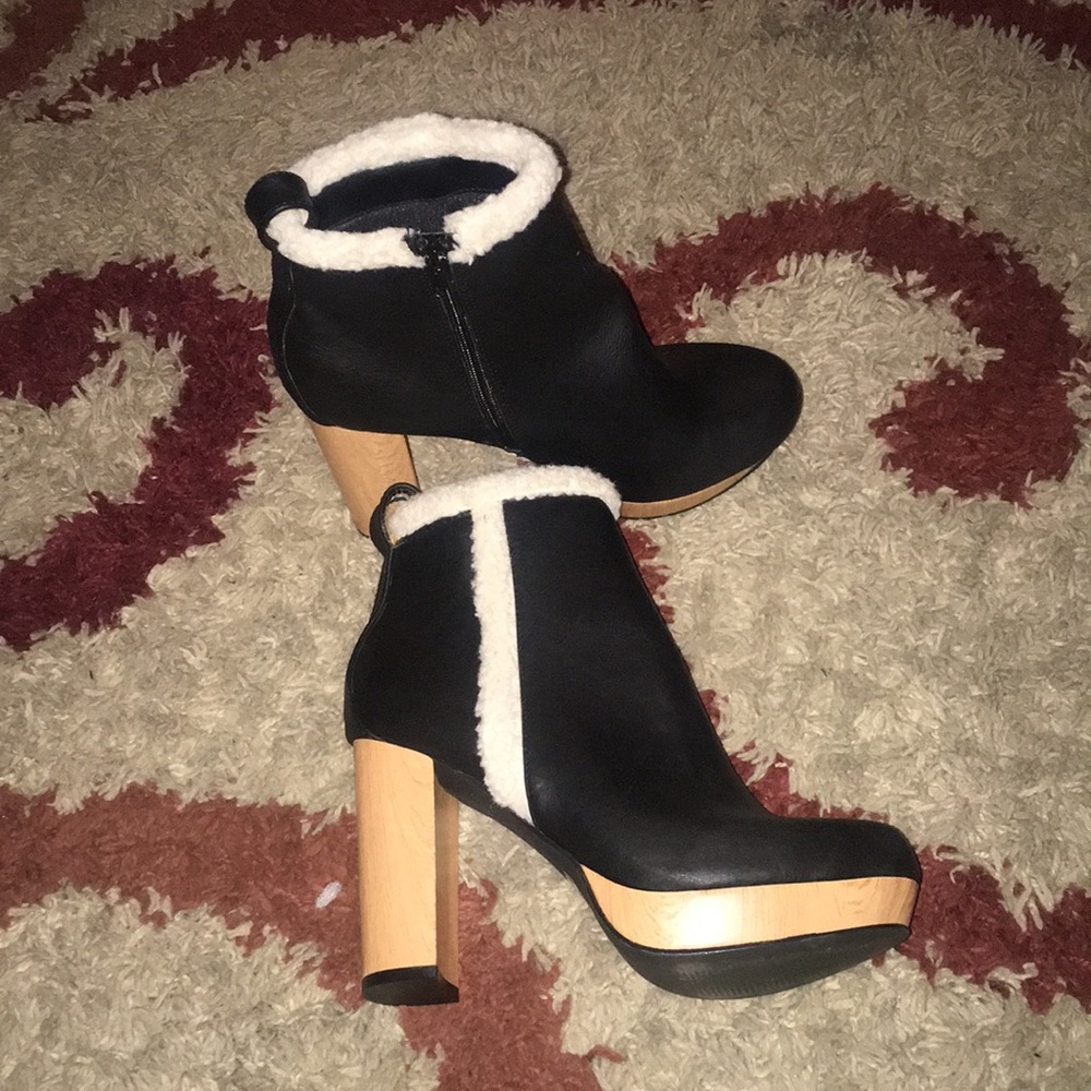 Cladel Fur trimmed boots